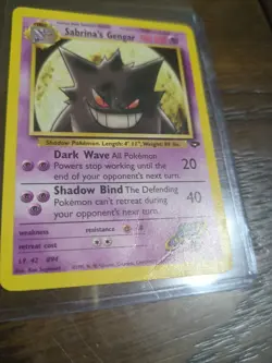 Pokemon TCG Sabrina's Gengar Gym Challenge 29/132 Non-Holo Rare Card - Image 2