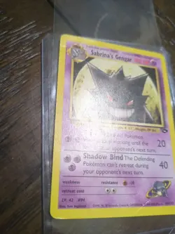 Pokemon TCG Sabrina's Gengar Gym Challenge 29/132 Non-Holo Rare Card - Image 4