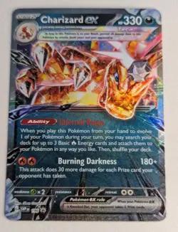 Charizard ex -196 - SV: Scarlet & Violet Pokemon Promo Cards NM - Image 1