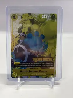 One Piece Bartholomew Kuma (Winner Pack 2025 Vol. 4) - Promotion Cards (OP-PR) - Image 1