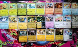 Pokemon Tcg Temporal Forces & Stellar Crown 47 Cards Bundle Job Lot No Dupes - Image 1