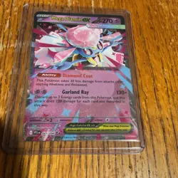 Mega Diancie ex 041/094 Phantasmal Flames Ultra Rare Holo Pokemon Card NM - Image 1