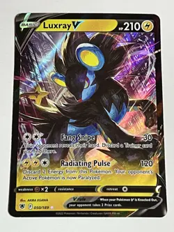 Luxray V 050/189 - Astral Radiance NM Ultra Rare Holo - Pokemon TCG Card - Image 1