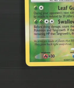 Tangrowth 10/99 Platinum Arceus Reverse Holo Pokemon Card LP - Image 5