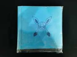 Pokemon Glaceon Eevee GX Advanced theme 480 Slots Card Sealed Binder Sleeve* J70 - Image 1