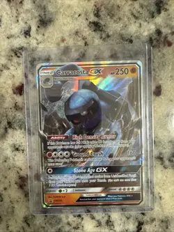 Carracosta GX SM239 Holo English Promo Card NM Condition - Image 1