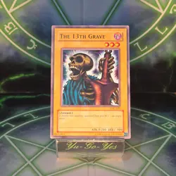 LOB-E010 The 13th Grave YuGiOh Card - Image 1