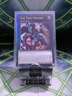 RA01-EN041 Time Thief Redoer Ultimate Rare 1st Edition YuGiOh Card - Image 1