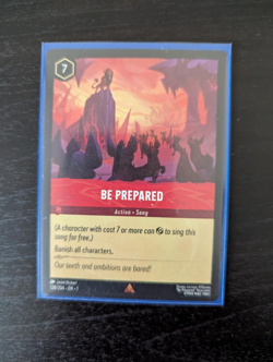 Disney Lorcana TCG Be Prepared 128/204 Non-Foil Lorcana Card - Image 1