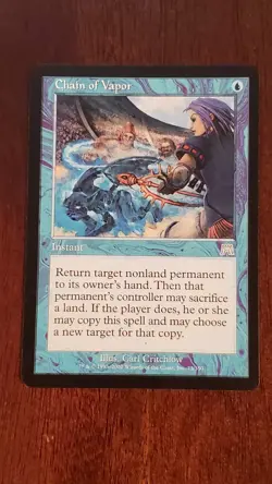 Chain of Vapor Onslaught EX/LP 73/350 MTG Magic the Gathering Instant Uncommon - Image 5