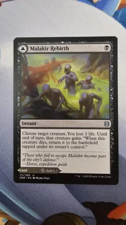 Malakir Rebirth Zendikar Rising Regular - Image 1