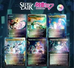 MTG Secret Lair x Hatsune Miku Digital Sensation English Foil Sealed - Image 1