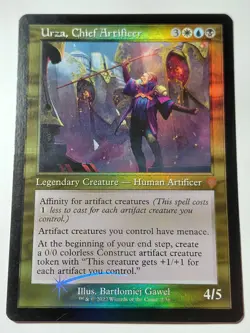 Urza, Chief Artificer (Retro Frame) Commander: The Brothers' War Foil - Image 1