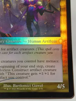 Urza, Chief Artificer (Retro Frame) Commander: The Brothers' War Foil - Image 5