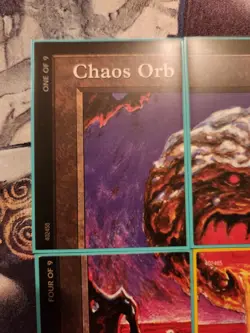Chaos Orb (8 of 9) (Ultra Pro Puzzle Quest) Media Promos NM/LP - Image 3