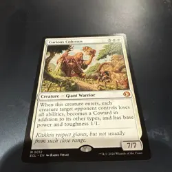 Curious Colossus #12 Regular Lorwyn Eclipsed Magic the Gathering - Image 1