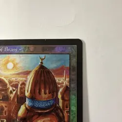 MTG: Signed By Mark Tedin -City of Brass - Junior Series Promos Foil (JSS) - MP - Image 3