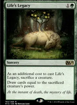 Magic 2015 (M15) #183 Life's Legacy - Image 1