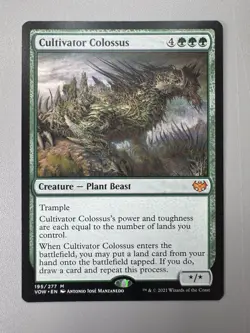 MTG Cultivator Colossus Innistrad: Crimson Vow #195 | NM | MTG - Image 1