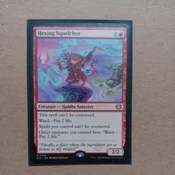 Hexing Squelcher Lorwyn Eclipsed Magic The Gathering MTG NM Regular IN HAND - Image 1