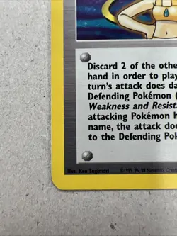 Pokemon Misty Gym Heros Unlimited Trainer Card First Edition 18/132 Holo NM - Image 3