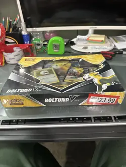 Pokemon TCG Boltund V Box Sealed Promo Cards + 4 Booster Packs - Factory Sealed - Image 3