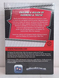 Pokemon TCG Scarlet And Violet White Flare Booster Bundle Box - 6 Pack NEW! - Image 3
