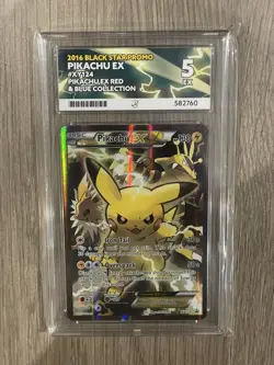 Pokemon - Pikachu EX - XY124 - Black Star Promo 2016 - ACE 5 - Image 1