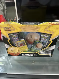 Pokemon TCG Hisuian Electrode V Box - 4 Packs - Factory Sealed 820650871214 - Image 1