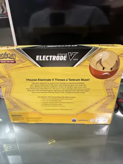 Pokemon TCG Hisuian Electrode V Box - 4 Packs - Factory Sealed 820650871214 - Image 4