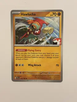 Hawlucha 118/198 Pokemon Prize Pack Series 3 Scarlet & violet variant C - Image 1