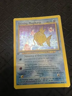 Pokemon Shining Magikarp Holo ita prima 1a edizione first edition No Charizard - Image 1