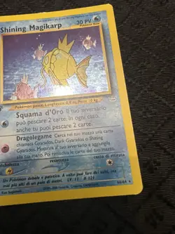 Pokemon Shining Magikarp Holo ita prima 1a edizione first edition No Charizard - Image 4