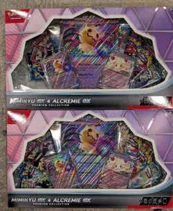 Pokemon Mimikyu Ex & Alcremie Ex Premium Collection Box (Brand New Sealed) x 2 - Image 1