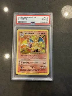 PSA 10 Pokemon TCG Charizard Holo Classic Collection 003/034 CLC EN GEM MT - Image 3