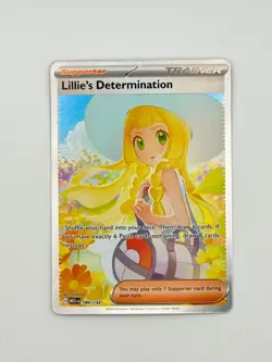 Pokemon Lillie's Determination 184/132 Special Illustration Rare Holo - Image 1
