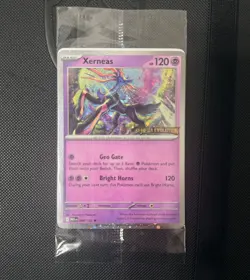 Xerneas 064/132 Best Buy Stamped Promo - Pokemon TCG Mega Evolutions Sealed - Image 1