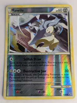 Mawile 56/90 Reverse Holo Common HGSS Undaunted Pokemon HP - Image 1