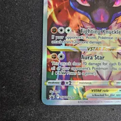 Lucario VSTAR (SWSH291): Sword & Shield Promo Full Art Holo Pokemon TCG - Image 5