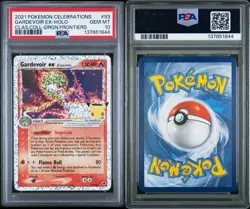 2021 POKEMON CELEBRATIONS CLASSIC COLLECTION #93 GARDEVOIR EX-HOLO PSA 10 - Image 3