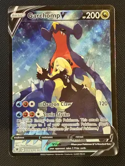Pokemon Garchomp v TCG TG23/TG30 Swsh10: Astral Radiance Trainer Gallery Holo - Image 1