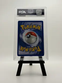 PSA NM-MT 8- AMPHAROS #1 HOLO- 1ST EDITION- 2000 Pokemon NEO Genesis- English - Image 2