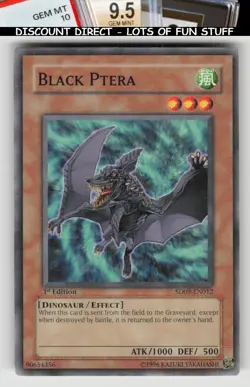 Yugioh Structure Deck: Dinosaur's Rage Black Ptera - Image 1