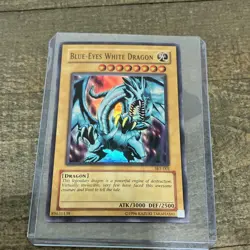 Yu-Gi-Oh! Konami Blue-Eyes White Dragon SKE-001 Super Rare Holo Unlimited - Image 1