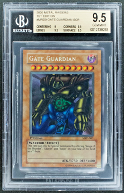 Yugioh GATE GUARDIAN MRD-000 1st Edition BGS 9.5 - Image 1