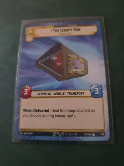 The Legacy Run Doomed Debris (Hyperspace) (Star Wars Unlimited) Normal NM/M - Image 1