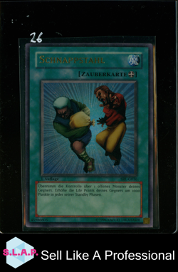 SCHNAPPSTAHL KONAMI SRL-G036 YU-GI-OH! 1. AUFLAGE ZAUBERKARTE DEUTSCH SRL GERMAN - Image 1