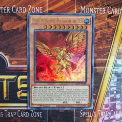 1x The Winged Dragon of Ra - Ultra Rare - LED7-EN000 - 1st Ed - LP - Image 1