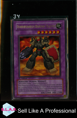 ELEMENTARHELD RAMPART BLASTER KONAMI EEN-DE033 HOLO GERMAN EEN 1. AUFLAGE YUGIOH - Image 1