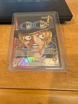 Sabo OP05-001 Alt Art Leader Foil Awakening of the New Era English - Image 1